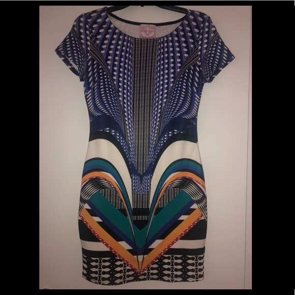 Romeo & Juliet Couture Unique Polyester Mini Dress - Picture 1 of 3